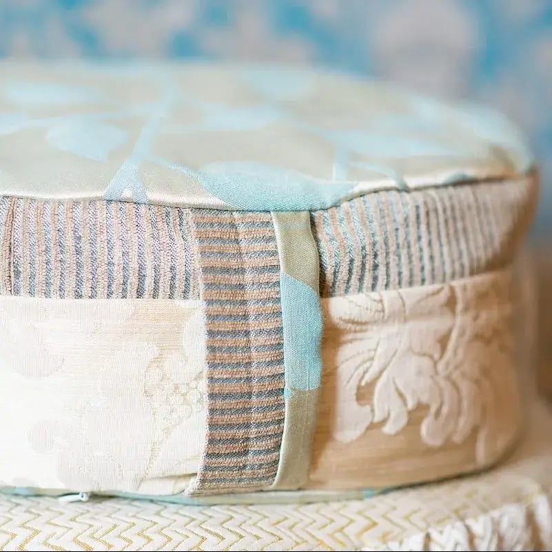 Equilibrium Lifestyle is a client of LoudLocal. This image shows one of Equilibrium Lifestyle's meditation cushions