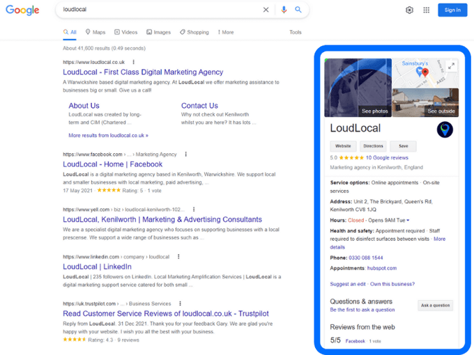 Google knowledge graph 